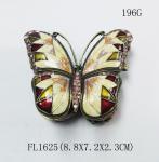 Jewelry Box Metal Butterfly Design Luxury Metal Butterfly Jewelry Box