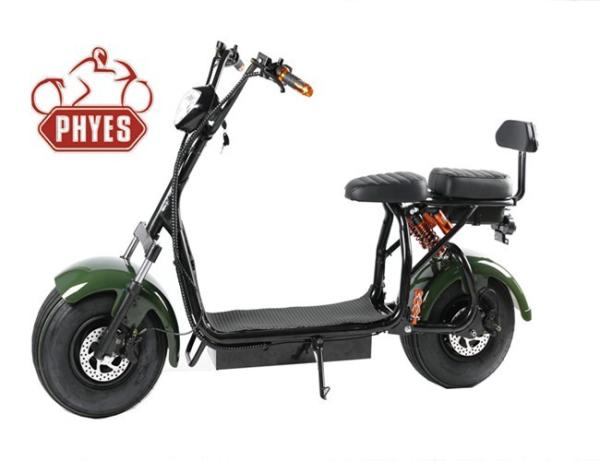 Buy cheap New Arrival Cictycoco 2 Seat 1000w 60v Fat Tire Electric Scooter from wholesalers