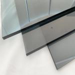 Commercial Building Glass Decorative Custom Tinted Float Glass Anti Reflective