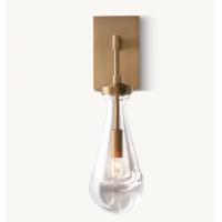 Buy cheap Brass Raindrop Wall Light IP65 Outdoor Glass Wall Lights Customized product