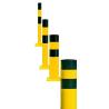 Buy cheap 1.2m Yellow Steel Pipe Safety Bollard Black Bull XL Warehouse Bollards from wholesalers