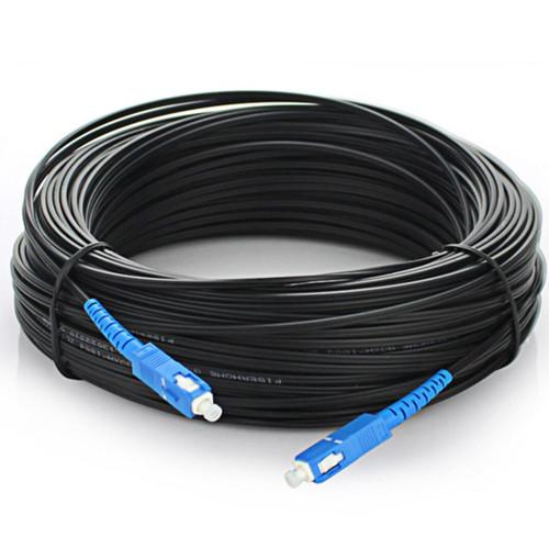 Buy cheap Professional Fiber Optic Accessories LC/FC/SC FTTH Fiber Drop Cable / Patch Cord from wholesalers