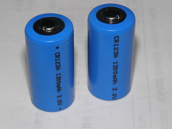 Buy cheap Non-rechargeable 3.0V CR123A 1300mAh Li-Mn Battery for digital control machine from wholesalers