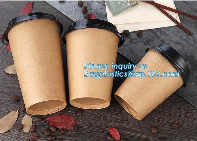 Disposable 8/12/16 Oz Beverage Coffee Cups Single Wall Paper Cups with Lid,Wholesale Disposable Paper Coffee Cup Custom