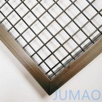 Buy cheap Kitchen Decorative Cabinet Mesh Inserts Brass Screen Barrier product