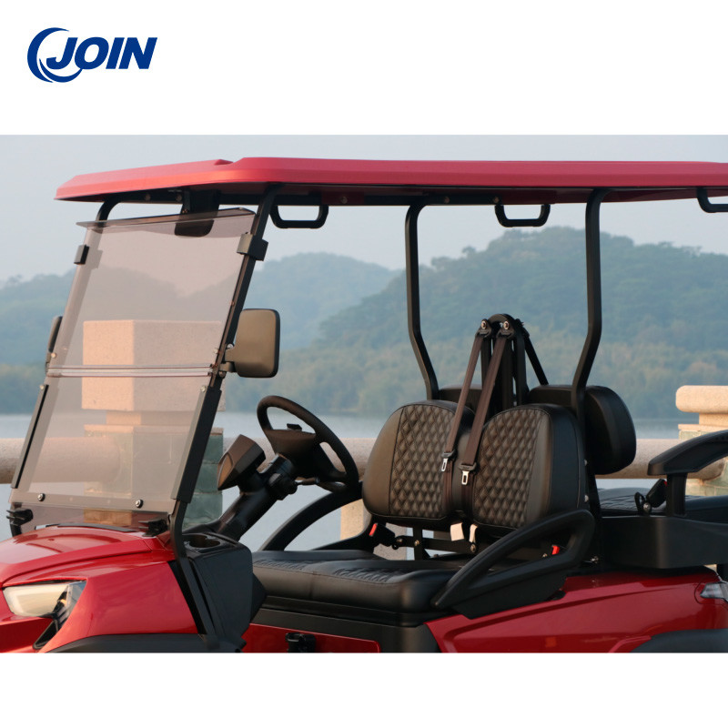 Passenger Golf Cart Windshield / Folding Windshield Foldable Acrylic Passenger