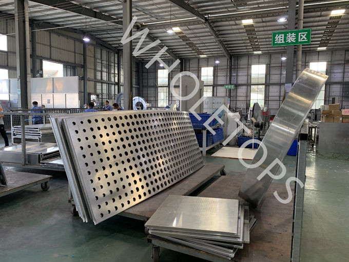 800×800mm 8.0MM Powder Coated Metal Panels Exterior Aluminum Wall Cladding