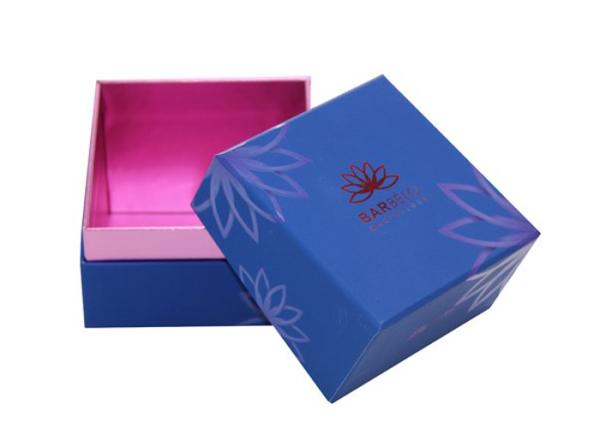 Buy cheap Embossing Women Cosmetic Gift Box , High End Makeup Sample Box Eco Friendly from wholesalers
