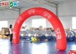 Custom Inflatable Arch Red 6*3m Inflatable Arch Start Finish Line For Advertisin