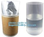 Durable Round Bottom Plastic Drum Barrel Liners Bags, Drum Liner Custom