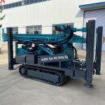 YUCHAI Engine Diesel Powered 300mm Water Well Drilling Rig 7000kg Weight