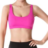 Buy cheap Fashionable Breathable Strappy Cross Back Sexy Padded Yoga Sport Bra for Women product