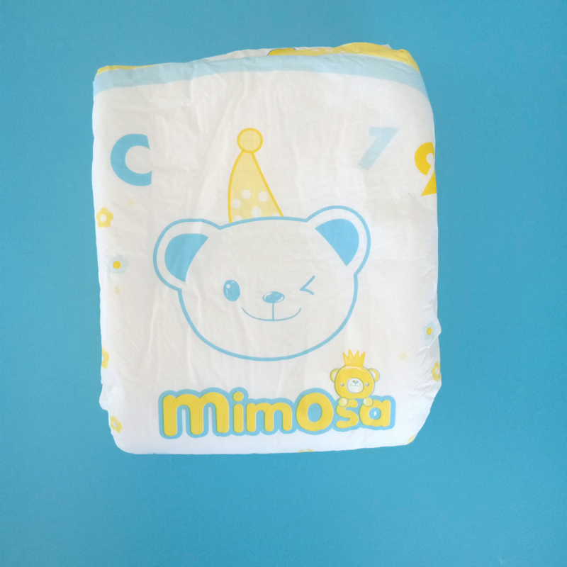 Customized Prints High Absorption Ultra Thick Adult Diaper Soft Breathable Durability
