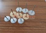 30mm 25mm Kraft Paper Metal Round Base Duct Work Mild Steel Cup Head CD Weld
