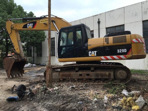 Buy cheap JAPAN Original Caterpillar 329D Used Cat Excavator 5.5km/H No Oil Leakage from wholesalers