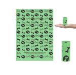 oem moq 10000 roll hot sale wholesale printed dog waste plastic bags poop bag
