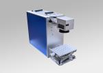 Buy cheap Metallic Portable Fiber Laser Marking Machine Narrow Laser Beam 1064nm Wavelength from wholesalers