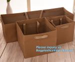 OEM Ribbon Satin Handle Carrier Bag With Custom Logo Printed Paper Bag For