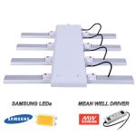 White Case Dimmable LED Grow Lights For Small Scale Home Planting