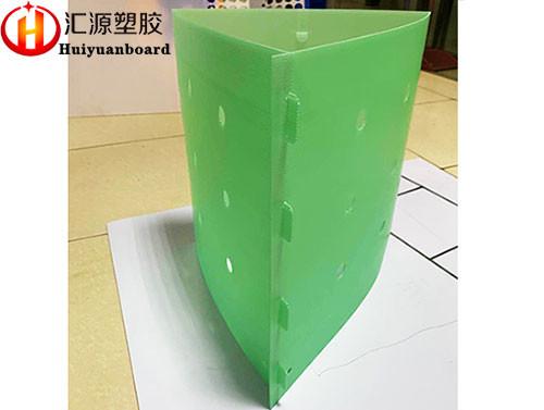 Buy cheap Triangular Fireproof 600gsm Corflute Plant Guards from wholesalers