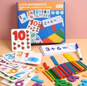 Wholesale Nontoxic 15cm Montessori Counting Board Wooden Multiplication Board from china suppliers