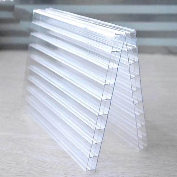 Buy cheap 25mm 100% Plastic Proplex Polycarbonate Hollow Sheet High Uv Light Resistant from wholesalers