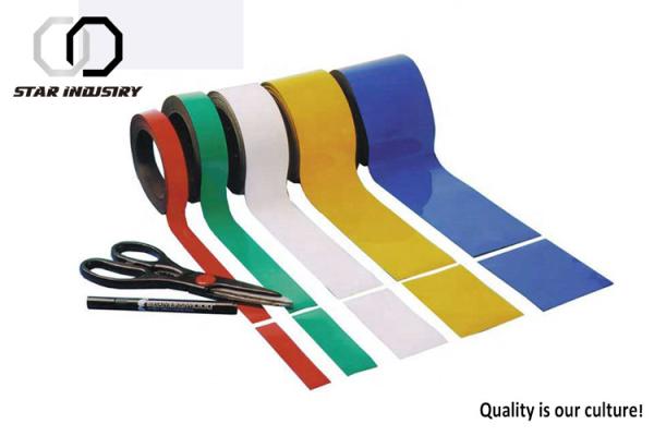 Buy cheap Anisotropic Rubber Magnet Sheet , Flexible Magnetic Tape With Adhesive from wholesalers