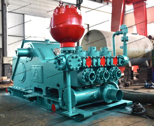 Buy cheap Three-Cylinder Mud Pump 1600HP Power Rating and 120 SPM Stroke Rating for Your Requirements from wholesalers