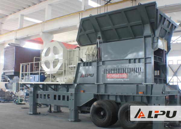 Buy cheap Highly Efficient Rock Mobile Crushing Plant Used in Building Construction and Mining Industry from wholesalers