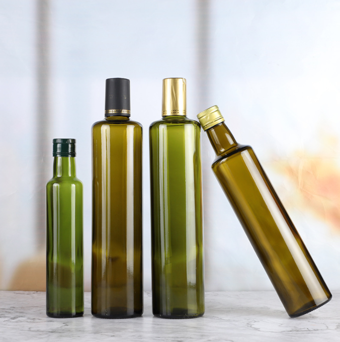 Borosilicate Glass Oil And Vinegar Dispenser Set Bottle 500ML Kitchen Tool