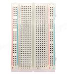 Square Hole Solderable Breadboard Red / Blue Strips For Power Supply Connections