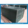 Buy cheap Dark Green Welded Wire Mesh Fencing Panels , Wire Panel Fence Peach Shape Post from wholesalers