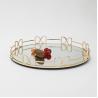 Buy cheap Round Metal Decorative Mirror Serving Display For Wedding Decor from wholesalers