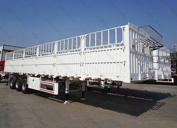 Buy cheap 12/16 Tire Number 2/3/4 Axles Warehouse Sidewall Semi Trailer With Jost E100 Landing Gear from wholesalers