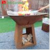 Buy cheap Outdoor Garden Metal BBQ Grill Charcoal Fire Pit D1000mm Customizable from wholesalers