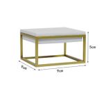 Stainless Steel Jewelry Display Stands White PU Leather Jewelry Store Showcases
