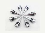 Die casting zinc alloy wine accessories chrome plated wine bottle stopper