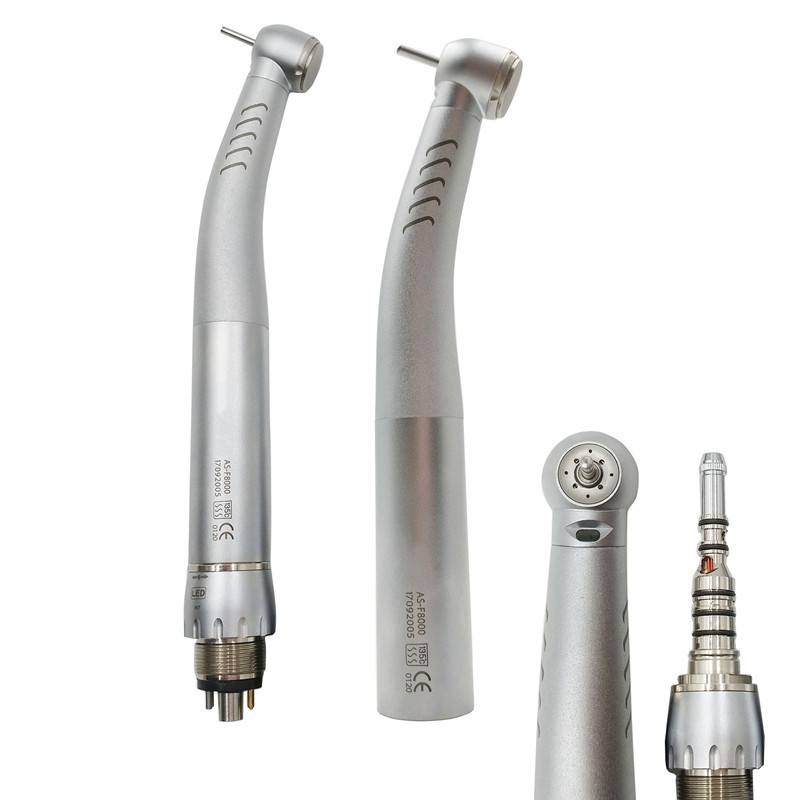 Oral Tool High Speed Handpiece Accessories 6 Hole LED Quick Coupling Compatible Dental Air Rotor Handle Z800KL Z900KL K9