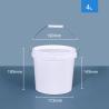 Buy cheap Coloured Screw Food Safe Bucket Lid 20 Litre PP Plastic Material from wholesalers