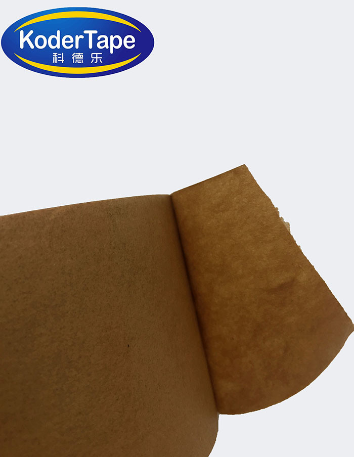 Brown Color Strong Adhesion 140 Mic Kraft Gummed Paper Tape