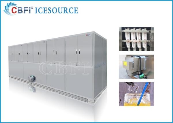 Buy cheap 10 tons Easy Operation Edible Ice Cube Making Machines Large Production from wholesalers