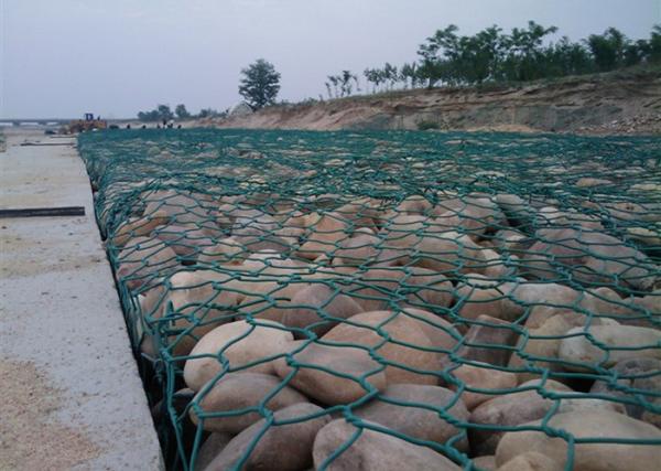 Buy cheap Durable Wire Mesh Stone Retaining Wall , Gabion Wall Baskets For Civil Construction from wholesalers