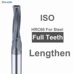 Custom Carbide End Mills with TiAN Coating for Stainless Steels/Copper Alloys