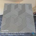 Chemical Proof Polypropylene Garage Floor Tiles ODM For Indoor Use