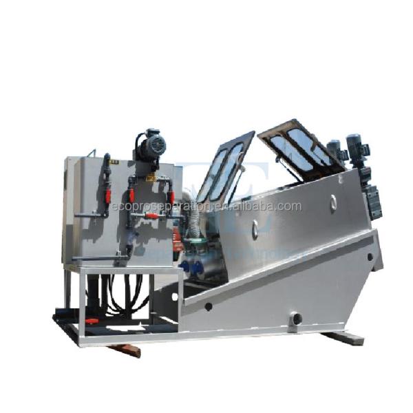 Buy cheap 0.8m3/H-12m3/H Screw Press Dewatering 0.4kw Shaft Sludge Dewatering Press from wholesalers