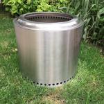 14 Inch BBQ Smokeless Outdoor Fire Pit Stainless Steel Stove