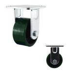 2816LBS Capacity Cast Iron 4 PU Caster Sets Two Ball Bearing