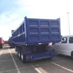 CIMC 3 Axle Capacity 40cbm 60 Ton Dump Heavy Duty Semi Trailer