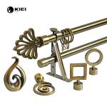 Iron Pipe Curtain Rods 19MM Diameter For Living Room