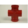 Buy cheap Polished Surface 4 Way Pipe Fitting ANSI Standard from wholesalers